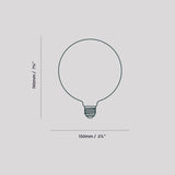 Sphere IV E26 Dim-to-Warm LED Bulb