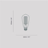 Squirrel Cage E26 LED Bulb